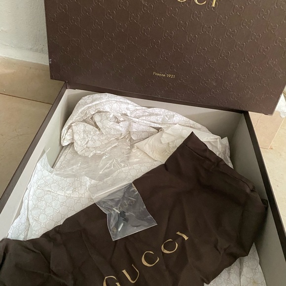 GUCCI BECKY FRINGE ANKLE BOOT, BLACK - Picture 5 of 7